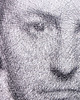 obrazy Chester Linkin Park - Fotorealistyczny unikalny Obraz z Nici String Art 60cm 1