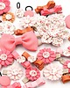 ozdoby do włosów dla dzieci Spinki do włosów Bobbles Bow Florence Pink 2