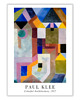 plakaty Plakat reprodukcja Paul Klee "Colorful Architecture" 2