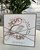 kartki scrapbooking Ręcznie robiona kartka na narodziny dziecka - gratulacje z okazji narodzin dz 1