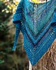 szale damskie Ocean / chusta z Noro 2