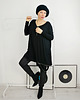 tuniki damskie TUNIKA  V Black2 by momo 2
