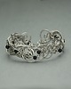 bransoletki wire wrapping Bransoleta szeroka czarny onyks wire wrapping stal chirurgiczna 1