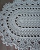 obrusy i serwetki Bieżnik owalny szydełkowy ze sznurka bawełnianego 50cmx100cm 4