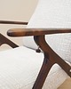 fotele Fotel bukowy, włoski design, lata 70, produkcja: Włochy 9