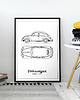 plakaty Plakat Legendy Motoryzacji - VW Garbus 2