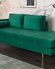 sofy i szezlongi Szezlong sofa Diva szmaragdowa aksamit 195cm 1