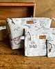 torebki, worki i plecaki dziecięce Komplet 3 kosmetyczek z króliczkami EASTER 2