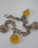 bransoletki wire wrapping -bursztyny na surowo- 3