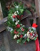 wianki bożonarodzeniowe Wianek świąteczny z stabilizowanych i suszonych roślin 1