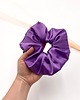gumki do włosów Scrunchie/frotka Fioletowa Big 2