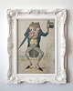 grafiki i ilustracje Pan żaba ilustracja vintage, obrazek do pokoju dziecka, 3