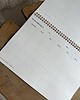 kalendarze i plannery Planer miesięczny A4 na spirali Clarity - planer biurkowy  PaperDesk 1