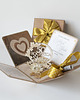 kartki scrapbooking 50 rocznica ślubu, złote gody, exploding box 2