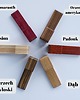 wieszaki Drewniany minimalistyczny wieszak samoprzylepny 5