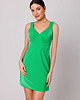 sukienki mini damskie Sukienka mini na ramiączkach-soczysty zielony(K-159) 2