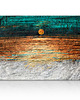 obrazy OBRAZ NA PŁÓTNIE - 120x80cm - ABSTRAKCJA HORYZONT 1