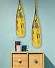 Ozdoby na ścianę Pagaj John Paddle Ozdoba Postarzany 110 cm WZ5 2