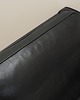 sofy i szezlongi Sofa skórzana czarna, duński design, lata 70, produkcja: Hurup M 6
