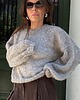 swetry damskie  Jedwabny sweter Crafted grey 3