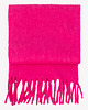 szale damskie Ciepły Szalik różowy z frędzlami 40x190 cm 1