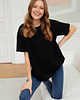 t-shirt damskie T-shirt Voila Czarny 3
