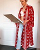 ubrania różne Długie lekkie kimono boho Wild Love 1