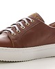 sneakersy damskie Sneakersy skórzane  sznurowane  (6761) 3