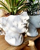 doniczki Doniczka osłonka Lady face głowa 18cm 1