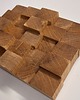 kafle i panele Trójwymiarowy drewniany panel ścienny 3D 25x20 cm 4