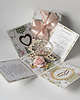 kartki scrapbooking 60 rocznica ślubu, diamentowe gody, exploding box, kartka 3d 2