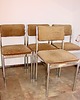 krzesła Zestaw 4 krzeseł lata 70  2