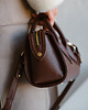 torby na ramię LUCKY BAG - skórzana torebka - brąz klasyczny 3