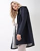płaszcze damskie VANNSKJOLD płaszcz przeciwdeszczowy GRACE navy blue 1
