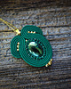 wisiory Zielony wisiorek soutache 3