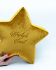 dekoracje świąteczne Poduszka dekoracyjna gwiazdka, świąteczna velvetowa - grawer Wesołych Świąt 1