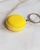 breloki Zółty brelok makaronik z modeliny 1