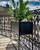 kwietniki Kwietnik Metalowy CUBO 60x60x30cm czarny LOFT 3