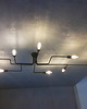 lampy wiszące Wyjątkowy czarny żyrandol do salonu zygzak 1