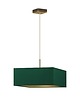 lampy wiszące Czarna lampa wisząca do salonu BOGOTA GOLD 1