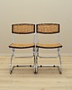 krzesła Komplet dwóch krzeseł, Bauhaus design, lata 60, produkcja: Włochy 1