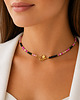 chokery Choker różowy serduszko 1