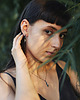 kolczyki srebrne Kolczyki srebrne WAVES Straight / BLACK silver earrings 5