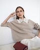 swetry damskie  Sweter Simple Mocha 3