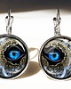 wisiory Medalion sekretnik Steampunk eye 2