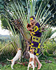 bluzki kimonowe damskie The Seer kimono w oczy i usta 1