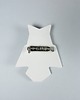 broszki Broszka Pozłacana Porcelanowa Origami Sowa Biała 1