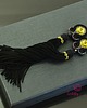 kolczyki chwosty Kolczyki sutasz Black Yellow Tassels z chwostami 2