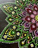 obrazy OBRAZ Kwiat Paproci, dot painting, kropkowe, mandala, na ścianę, 6