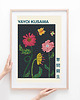 plakaty Plakat Kwiaty w świecie kropek Kusamy 1